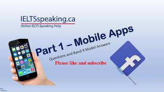 IELTS Speaking Part 1 Mobile Apps screenshot 1