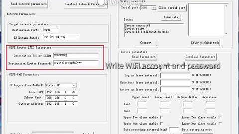 temperature and humidity sensor contact to wifi guide video