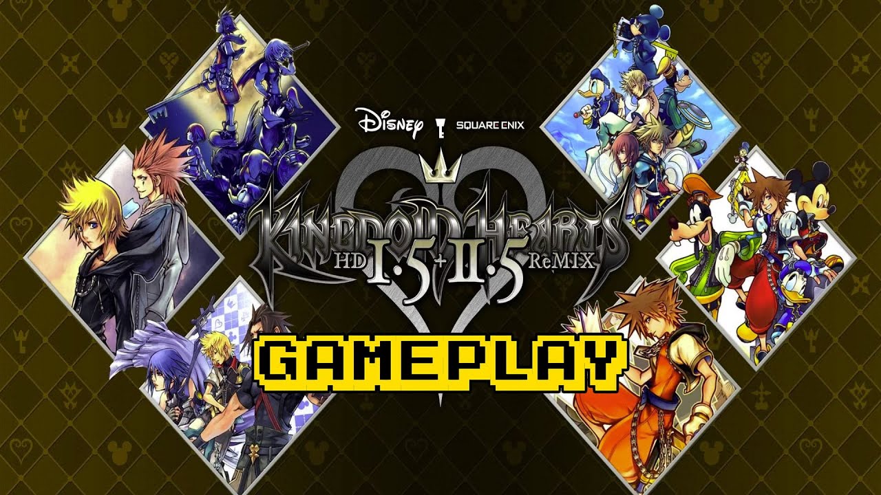KINGDOM HEARTS HD 1.5+2.5 ReMIX Gameplay - Steam Version