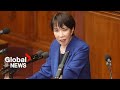 Japan’s new PM Takaichi vows to boost defence spending to 2% GDP