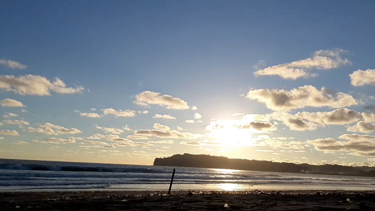 sunset di pantai dlodo YouTube
