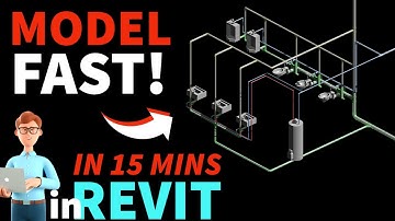 QUICK TUTORIAL - Model Plumbing Faster in Revit