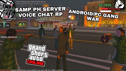 SAMP RP GANG WAR VOICE CHAT ANDROID/PC