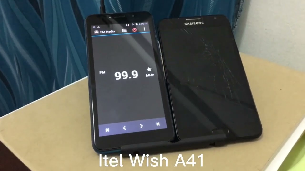 Itel Wish A41 vs Samsung Galaxy Note 1 FM DX Comparison