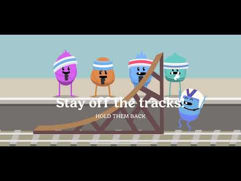 Playing Dumb Ways To Die 2 With A Glitch Train PART 3 