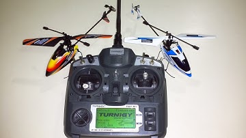 Additional settings for the V911 micro helicopter with the Turnigy 9x v2 transmitter