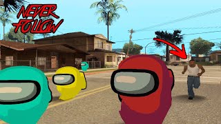 NEVER Follow The impostor In GTA San Andreas! (New easter egg in gta)