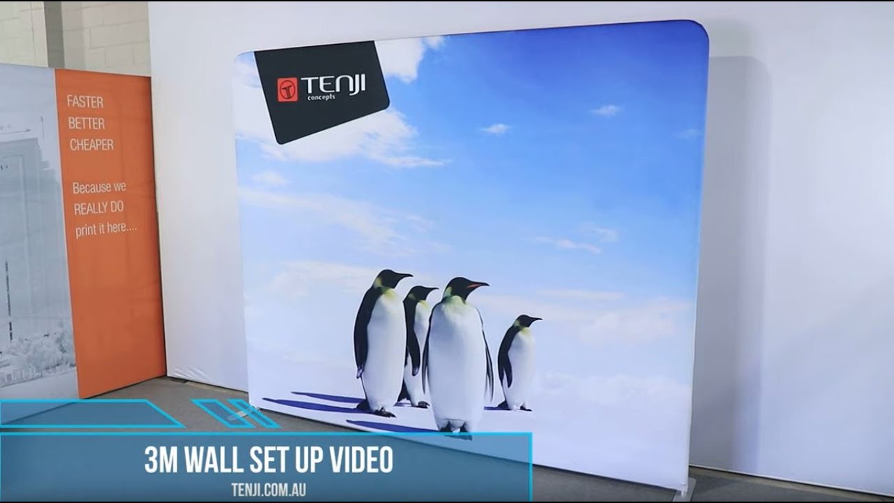 Tenji's 3m Wall Set Up Video