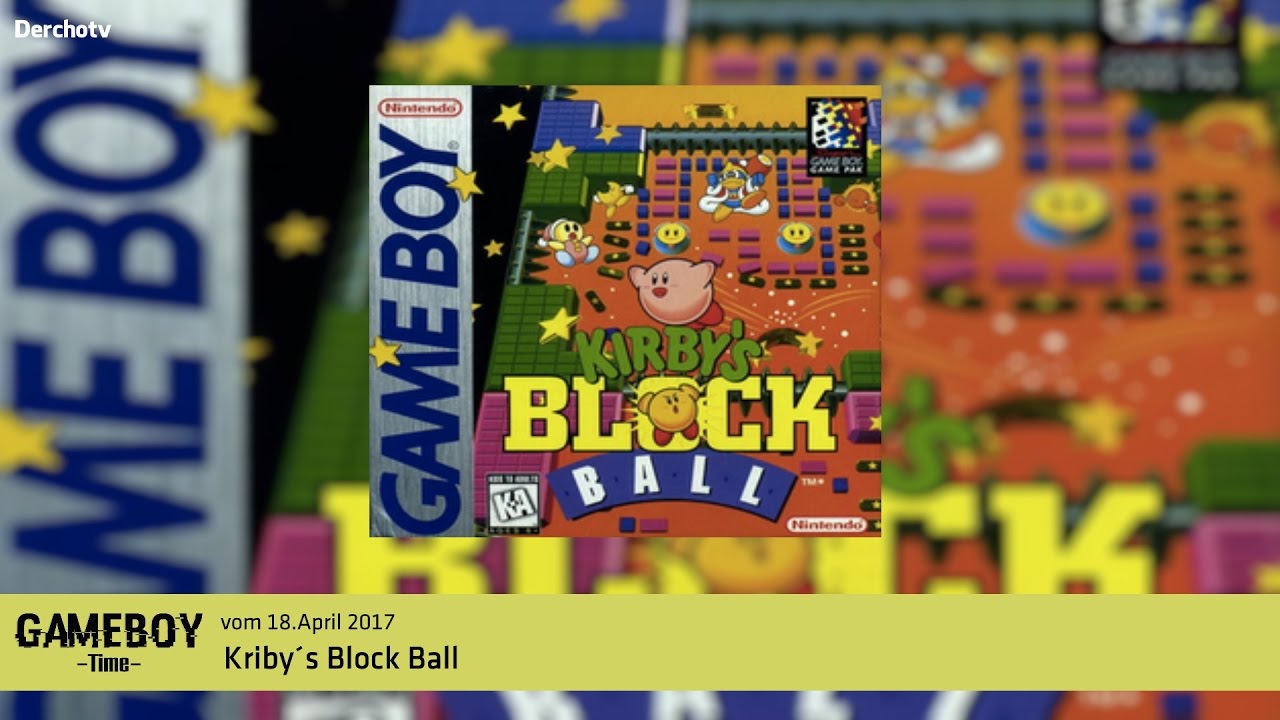 GAMEBOY Time – Kirby´s Block Ball - YouTube