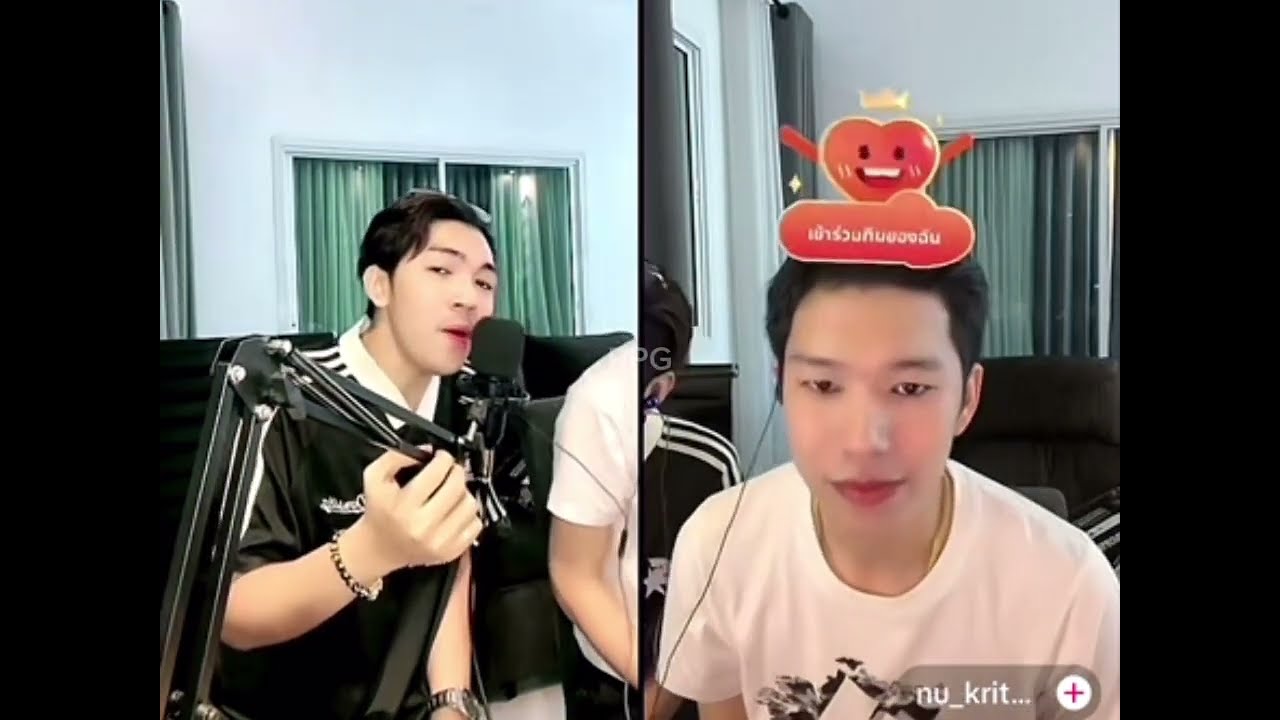 สองพระเอก นุ-แนท ในวันที่ไม่มีแสดงลิงเก ก็มาร้องเพลงให้แฟนคลับฟัง  12 มิ.ย 67