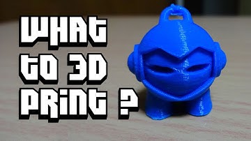 [What to 3d print #2] Marvin Keychain