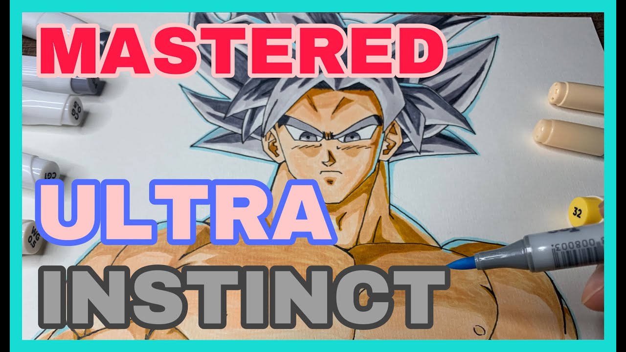 손오공 마스터 경지를 알려주지!! How to draw Mastered Ultra Instinct!! - YouTube