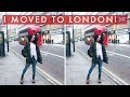 I moved to LONDON! Exhausting Uni Move in Day // London Vlog #1