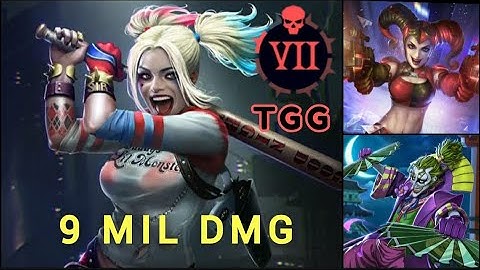 Injustice 2 Mobile 3.6 - Suicide Squad Harley Quinn + UHHQ vs TGG - 9 MIL DMG