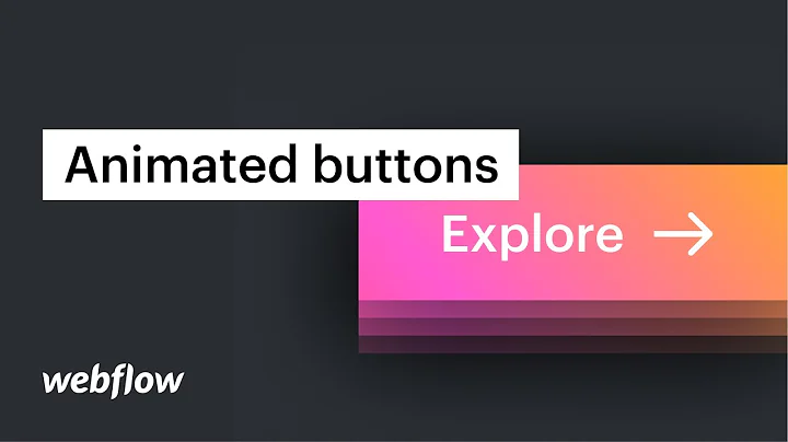 Animated buttons and flexbox button wrappers — Web design tutorial