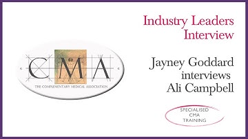 Industry Leaders Interview: Ali Campbell with Jayney Goddard