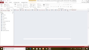 Cara Mudah membuat Database HR Payroll menggunakan MS Access