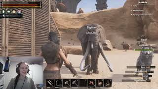 Conan Exiles - Lets have Wine and Play The Sorcery Mod 3.0  LIVE