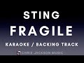 Fragile Sting Vocal Backing Track Karaoke Instrumental With Backing Vox mp3