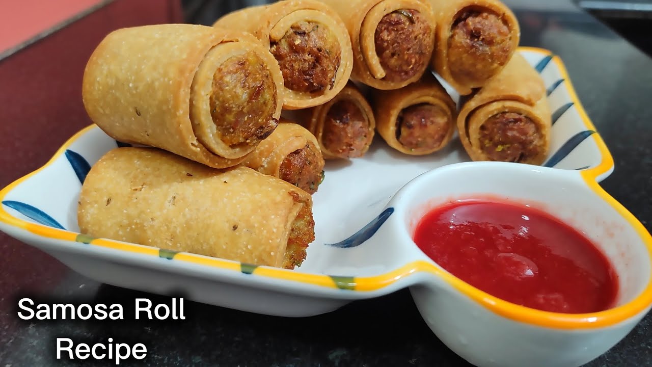 Potato Roll Samosa | Potato Snacks Recipe | एक बार इस तरीके से बनाएँ समोसे, लोग खाते रह जाएंगे 