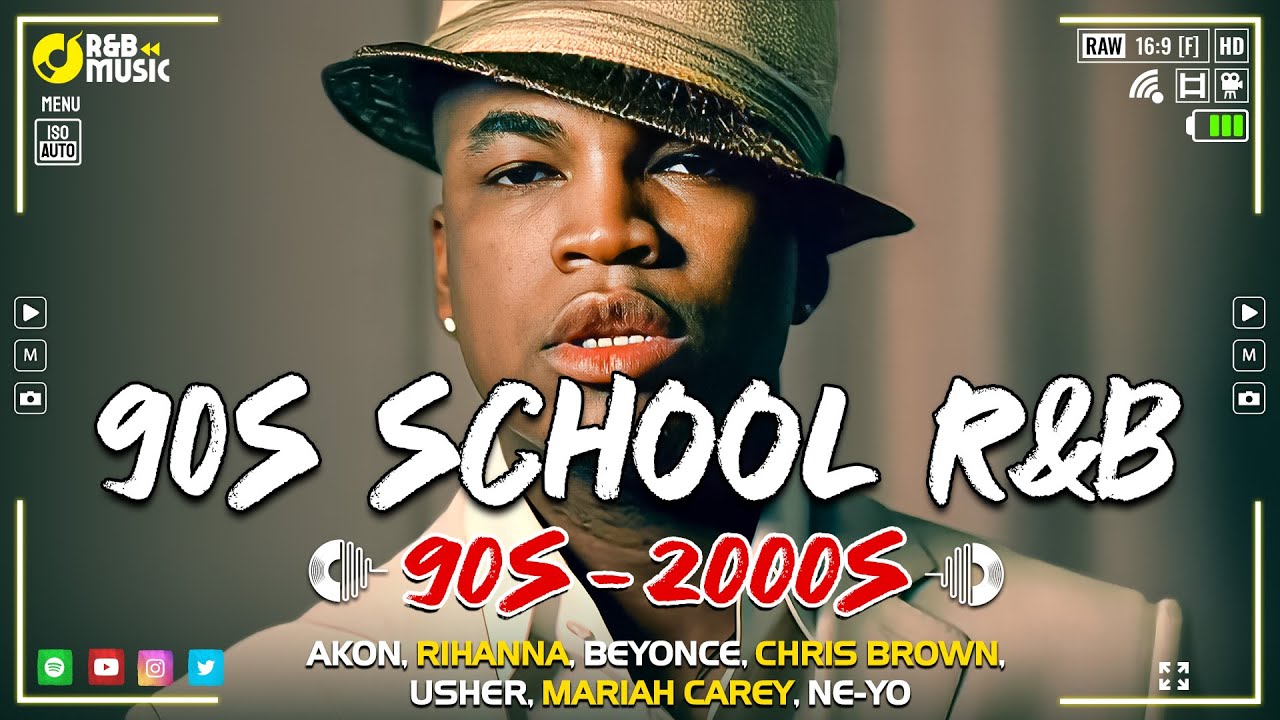 Best of R&B Classics 90s & 2000s ~ Old School R&B Music Ever 💿 Ne-Yo, Usher, Akon, Rihanna, Nelly