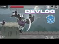 Creating my games first boss and improving the visuals  devlog