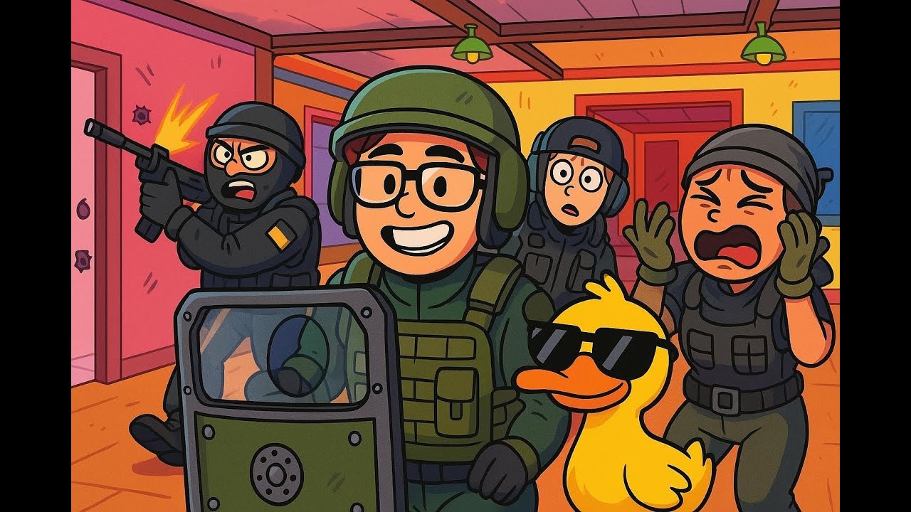 Osa's Shield: The Most Dangerous Duck in Siege 🦆💥"