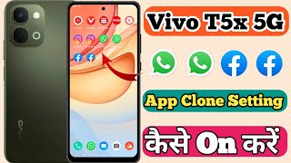 Vivo T5x 5g App Clone & Dual App Setting Kaise On Kare // How To Dual App Setting On Vivo T5x 5g screenshot 4