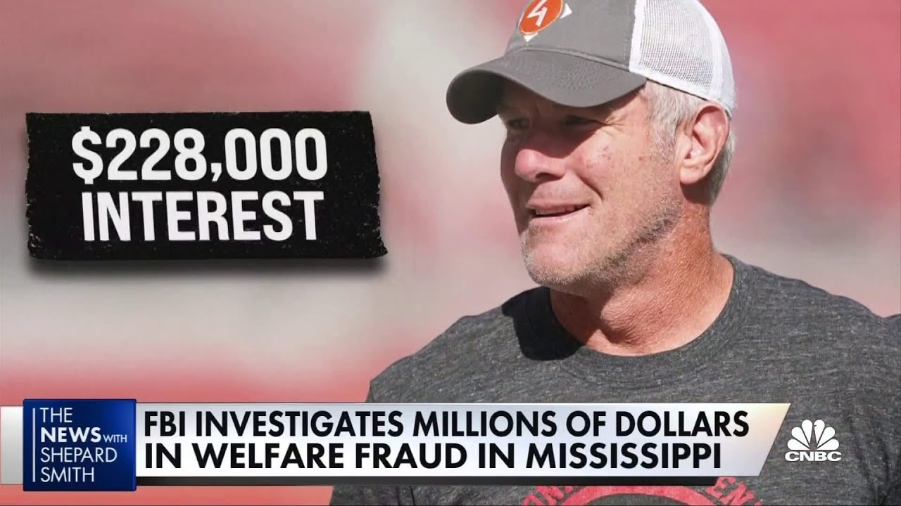 FBI questions Brett Favre in Mississippi welfare fraud case.