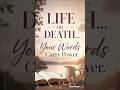 Choose life. Speak life. Live life in GOD. Orig. audioby #YoursTrulyJNC #PowerOfTheTongue #SpeakLife