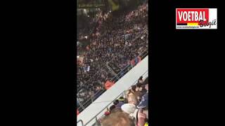 Ivan Leko's Bruges Army in het stadion van Borussia Dortmund