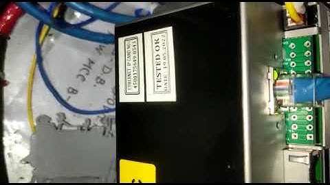 Percia Molen I40 weighing indicator communication setting ethernet ip setting