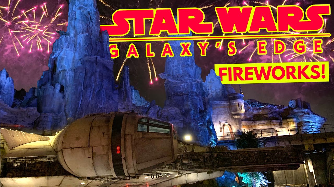 Star Wars: Galaxy's Edge Fireworks & Datapad Adventures
