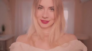 Your girlfriend is happy to see you 🥰 Soothing Roleplay ASMR 😳Personal Attention & Close-Up Kisses