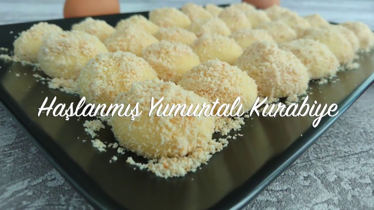 Haşlanmış Yumurtalı Kurabiye Kurabiye Tarifleri YouTube