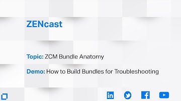 ZENcast - ZCM Bundle Building w/Demo: How to Build your own Utility Bundles
