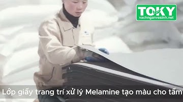 Video trọn cảnh quy trình sản xuất tấm compact hpl của TOKY