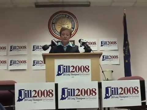 Jill Long Thompson Announces that she wiill run for Governor in Indiana. June 10, 2007
