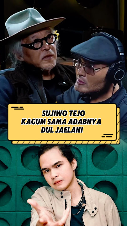 Sujiwo Tejo is amazed by Dul Jaelani's ADAB‼️ #sujiwotejo #duljaelani #shorts