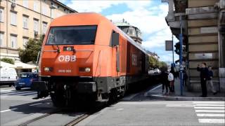 ÖBB 2016 083 street running in Rijeka