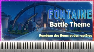『Fontaine Battle Theme フォンテーヌ 戦闘BGM』Genshin Impact Piano | 原神ピアノ