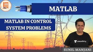 MATLAB IN CONTROL SYSTEM PROBLEMS | MATLAB | GATE/ESE | EE | Sunil Manjani