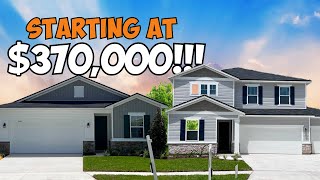 Inside 2 Affordable New Construction Homes selling for $370,000  | Jacksonville FL | New Home Tour