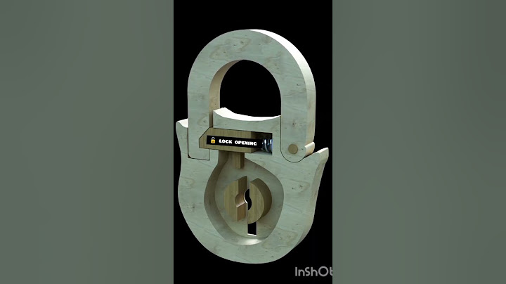 How to unlock the lock