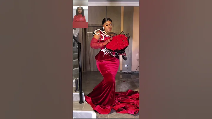 Nigerian Actress, Destiny Etiko Celebrates Valentine's day looking gorgeous in this red outfit.