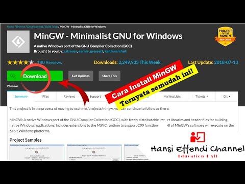 Video: Bagaimana cara mengunduh kompiler GNU?