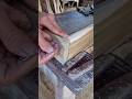 Cara memaku pinggiran kayu #woodworking #diy #tips #tools #tricks