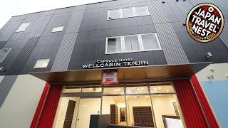 WELLCABIN TENJIN - Male Only | Fukuoka, Japan | Hotel Review 🏩