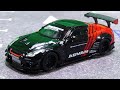 MINI GT 1/64 LB★WORKS 日産 GT-R R35 タイプ2 リアウイング バージョン 3 ADVAN ※日本限定