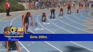 2023 TF - CIF-ss Prelims (D1) - 200 (Girls, all 5 heats)